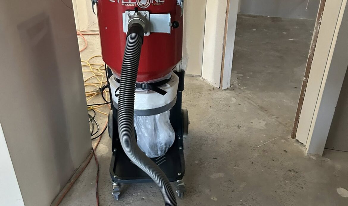 Membrane removal machine for floor preparation work