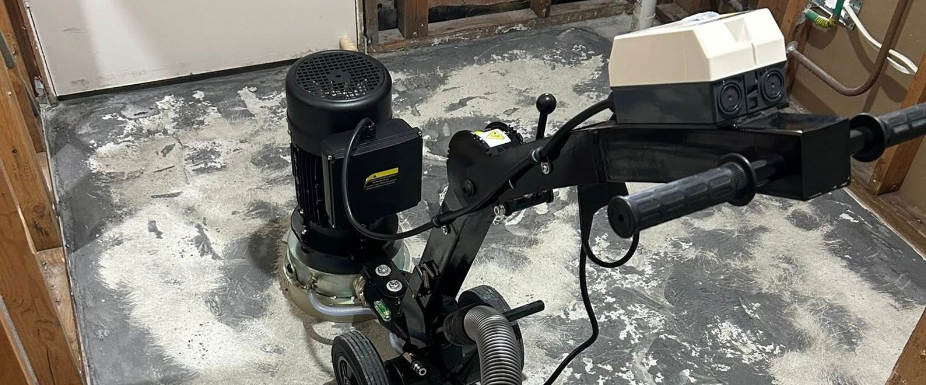 Membrane Removal (1800 x 750 px) Membrane removal machine for floor preparation work