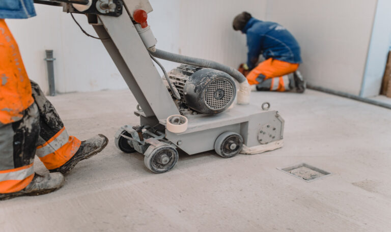 Professional flooring preparation for commercial projects