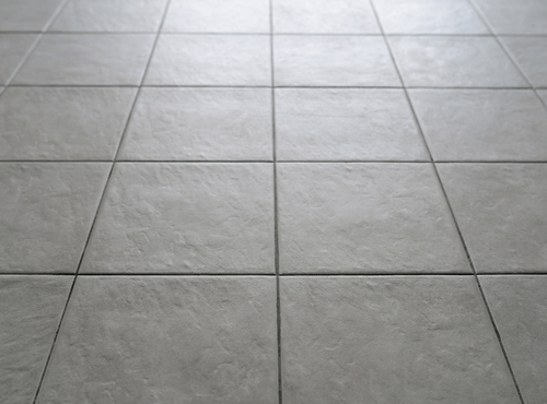 Tile floor